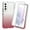 Pink, variant on Crystal Clear Case for Samsung Galaxy S22 Plus, [Not Yellowing] Gradient Phone Case with Built-in Screen Protector, Military Grade Drop Protection Shockproof Transparent Cover, Pink