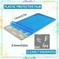 thumbnail image 2 of 1 Set Stainless Steel DIY Nail Art Templates Mixed Shapes Template Tool Rectangle 12x6cm 3pcs/set, 2 of 7