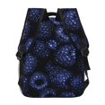 thumbnail image 4 of Balery Blue-Purple Raspberries Mochila Escolar Impresa, Mochila Ligera para Viajes Casual, Mochila Duradera y Cómoda Multifuncional, Mochila para Laptop-One Size, 4 of 5