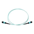 thumbnail image 1 of Axiom AX - Câble Réseau - MTP/MPO multi-mode (m) vers MTP/MPO multi-mode (F) - 4 m - Fibre Optique - 50 / 125 Microns - OM3 - Rehausseur - aqua, 1 of 4
