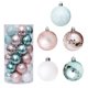 thumbnail image 3 of Colgantes decorativos con tema de colores delicados y colgantes brillantes para árbol de Navidad, 60mm, 30 piezas, 3 of 5