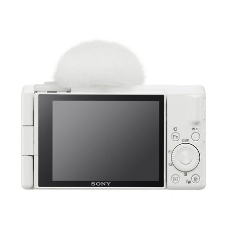 Sony - ZV-1F Vlog Camera for Content Creators and Vloggers - White