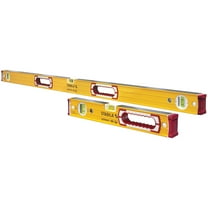 Stabila 37816 48" & 16" Yellow Magnetic Level Set