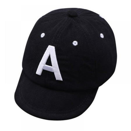 

Kids Baseball Cap Adjustable Baby Boy Girl Letter Embroidery Hat Toddler Low Profile Sun Plain Spring Breathable Hats