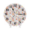 thumbnail image 7 of Kdxio Clock number Print Wall Clock,10 Inch Battery Operated Wall Clocks,Silent Non Ticking Small Analog Clock for Living Room,Office,Home,Bedroom,Kitchen,Bathroom, 7 of 7