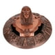 thumbnail image 2 of Adorno egipcio elegante y cubierto para una decoración única Cenicero de faraón de aleación de zinc cobrizo retro, 2 of 8