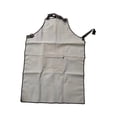 thumbnail image 3 of Delantal de soldadura Zulema Ropa de soldadura Correa ajustable Bolsillo frontal Duradero 60cmx90cm Gris, 3 of 8
