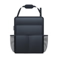 thumbnail image 1 of Organizador para asiento trasero de coche, impermeable, con bolsillos, ajustable, para bebidas y vasos de agua., 1 of 9
