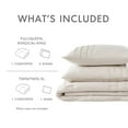 thumbnail image 3 of 510 Design Porter Soft Washed Pleated Comforter Set - White Color, 3 of 4