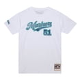 thumbnail image 2 of Men's Mitchell & Ness Ichiro Suzuki White Seattle Mariners Cooperstown Collection Player T-Shirt, 2 of 6