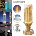 thumbnail image 3 of (base de nieve) vela impermeable LED electrónica de color recargable con color parpadeante, 3 of 5