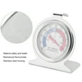 Freezer Thermometer Freezer Temperature Gauge Fridge Thermometer Stainless Steel Large Dial
