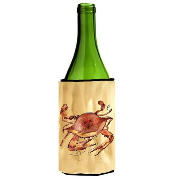 Cooked Crab Sandy Beach Wine Bottle  Hugger - 24 oz.