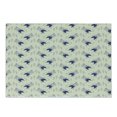 thumbnail image 1 of Winter Cutting Board, Hand Drawn Style Happy Animal Skiing in Snowy Mountain Forest Holiday, Decorative Tempered Glass Cutting and Serving Board, Small Size, Pale Blue Dark Blue, by Ambesonne, 1 of 1