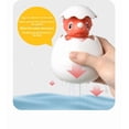 thumbnail image 2 of Baby bath water toy - Dinosaur Hatching Egg Squirting Rain Cloud Bathtub Water Toy with Hidden Dinosaur, Pool Floating Toy for Toddlers Boy Girl Birthday Christmas (red dinosaur spray egg), 2 of 4