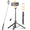 Black with Light, variant on SelfieShow 71” Phone Tripod & Selfie Stick, Portable All in One Extendable Cell Phone Tripod Stand with Wireless Remote, 360° Rotation Compatible with iPhone Android, Camera