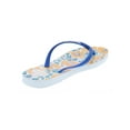 thumbnail image 2 of Havaianas Womens Floral Print Slim Thong Sandals White 11-12 Medium (B,M), 2 of 2