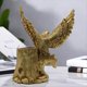 thumbnail image 1 of Tocón de Águila Portalápices Organizador Águila Adornos de Resina Estatua Modernas Oficinas en el Hogar Estatuilla Decoración Escritorio C, 1 of 5