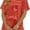 Orange, variant on Wrongduck Women's 2026 Casual Romper Short Sleeve Ribbed Loose Fit Shorts Jumpsuit with Pockets Beach Vacation Outfit Summer One Piece Outfit