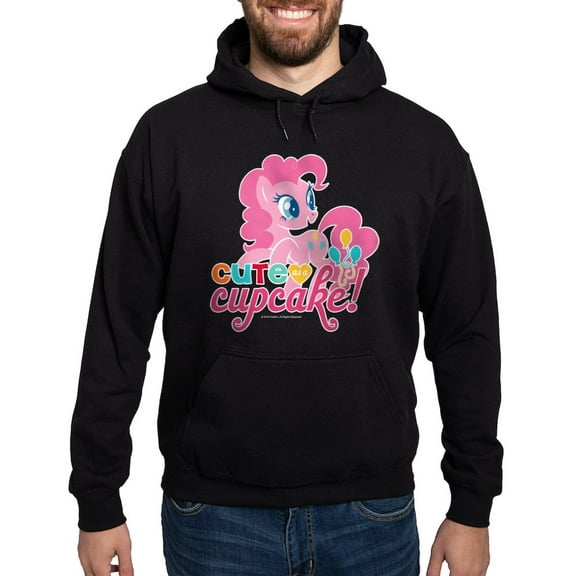 CafePress - MLP Pinkie Pie Cupcake Hoodie (Dark) - Pullover Hoodie, Classic, Comfortable Hooded Sweatshirt