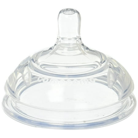 UPC: 0886074000098 | Comotomo Replacement Nipples in Fast Flow for Ages 6+ Months : Total of 4 Replacement Nipples