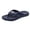 Blue, variant on Unisex Navy Blue Flip Flops - Comfortable EVA Sandals with Arch Support for Men & Women, Lightweight Non-Slip for Beach, Pool, Casual & Indoor Use,Size 6.5-7
