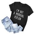 thumbnail image 1 of Gibobby Blusas Manga Larga Para Mujer Saco Tamaño Casual Top Plus Manga Moda Camiseta Algodón WomensO-Neck Blusa de mujer con bolsillo corto（Negro， XXXL), 1 of 5