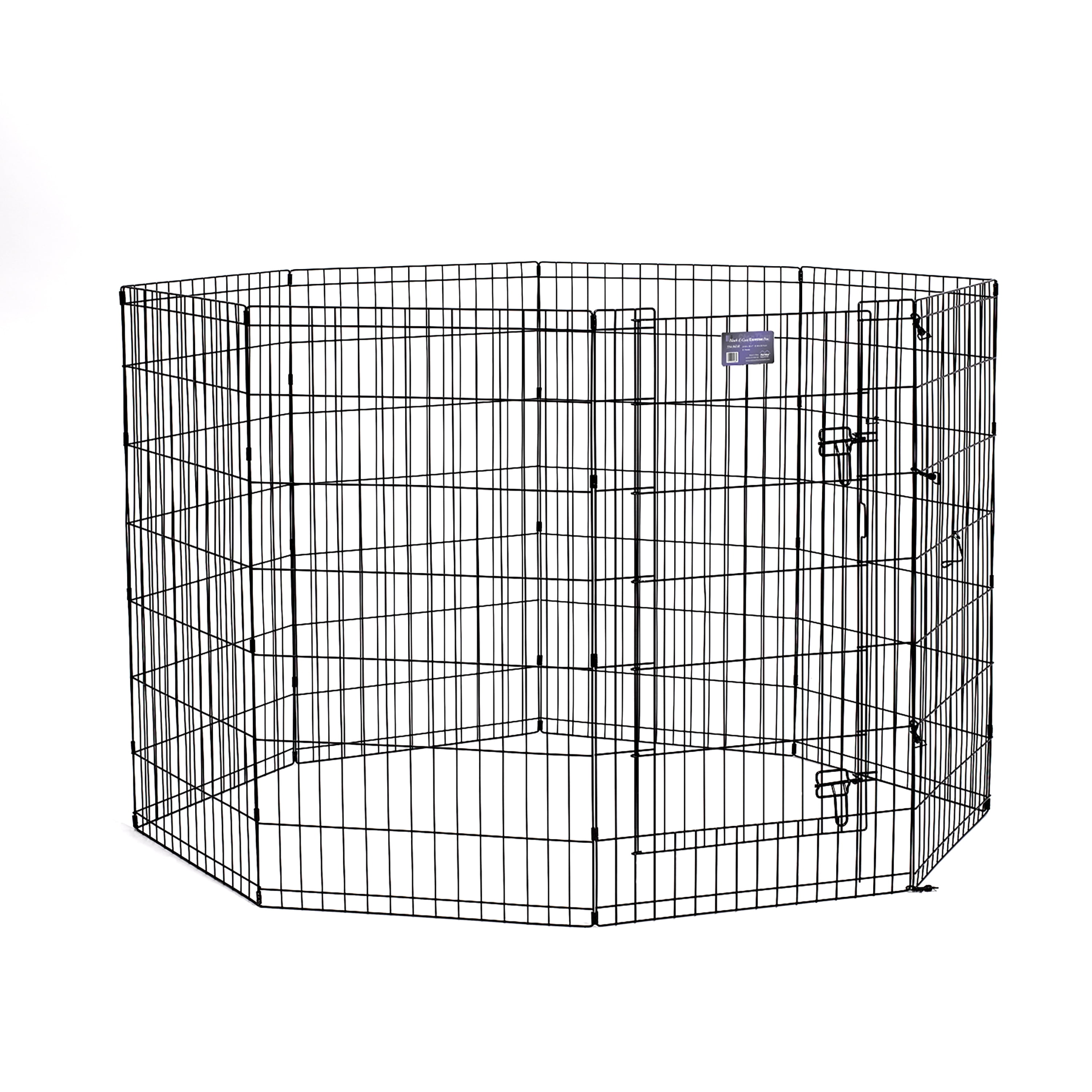 MidWest Home for Pets Metal Exercise Pet Dog Playpen With Door, 8