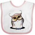 thumbnail image 3 of Inktastic KiniArt Owl Boys or Girls Baby Bib, 3 of 4