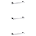 thumbnail image 4 of stanreset 1/2/3/5 Bathroom Hardware Set Stainless Steel Towel Bar Ring Paper Holder Multifunction Robe Hook Modern Style Rack Kit Silver bar 3PCS, 4 of 6