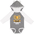 thumbnail image 3 of Inktastic Achievement Unlocked New Character Created White Text Boys or Girls Long Sleeve Baby Bodysuit, 3 of 5