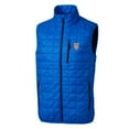 thumbnail image 2 of Men's  Cutter & Buck  Royal New York Mets Big & Tall Rainier PrimaLoft- Eco Insulated Full-Zip Puffer Vest, 2 of 3