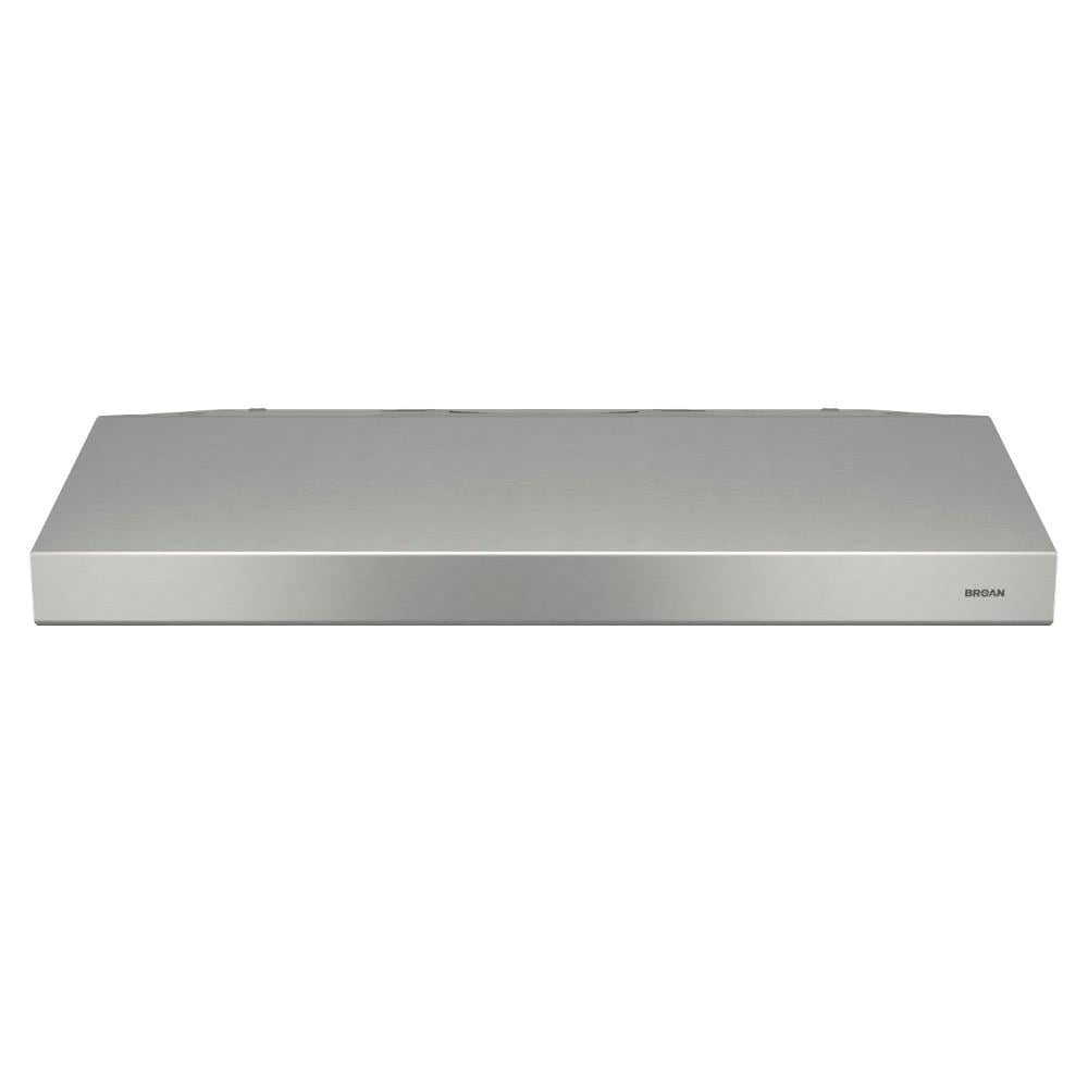 Broan Glacier 30-Inch Convertible Under-Cabinet Range Hood, Stainless Steel