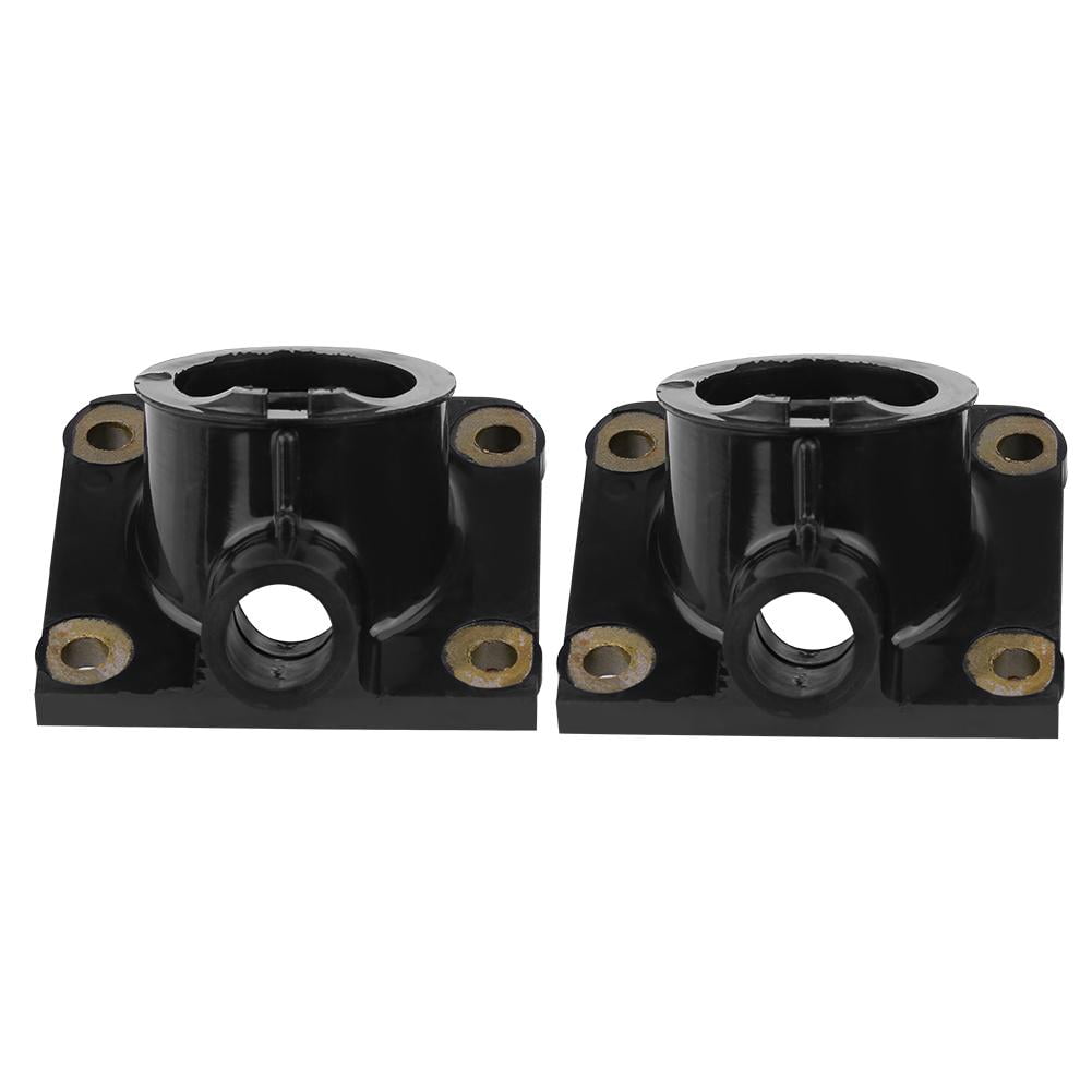 KSTE 2Pcs Motorcycle Carb Carburetor Intake Manifold Boot Joint Compatible with YAMAHA RD350LC RZ350L YFZ350