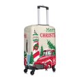 thumbnail image 6 of Cauagu Merry Christmas 1 Print Travel Luggage Cover,Travel Dust-proof Suitcase Cover Softside Suitcase Protector for 18-32inch,Not Included Suitcase, 6 of 8