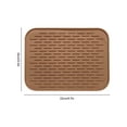 thumbnail image 2 of XKHBDL Silicone Trivets for Pots and Pans Heat Resistant Mat Hot Pads for Kitchen Quartz Countertops - Dish Drying Mat Non-Slip Potholders Pot Holders Trivets for Hot Dishes, 2 of 5
