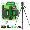 thumbnail image 1 of Laser Level Huepar 360° con trípode alto, batería recargable, 1 of 9