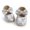Silver, variant on Infant Baby Girls Flats Soft Sole Bowknot Decoration Princess Shoes