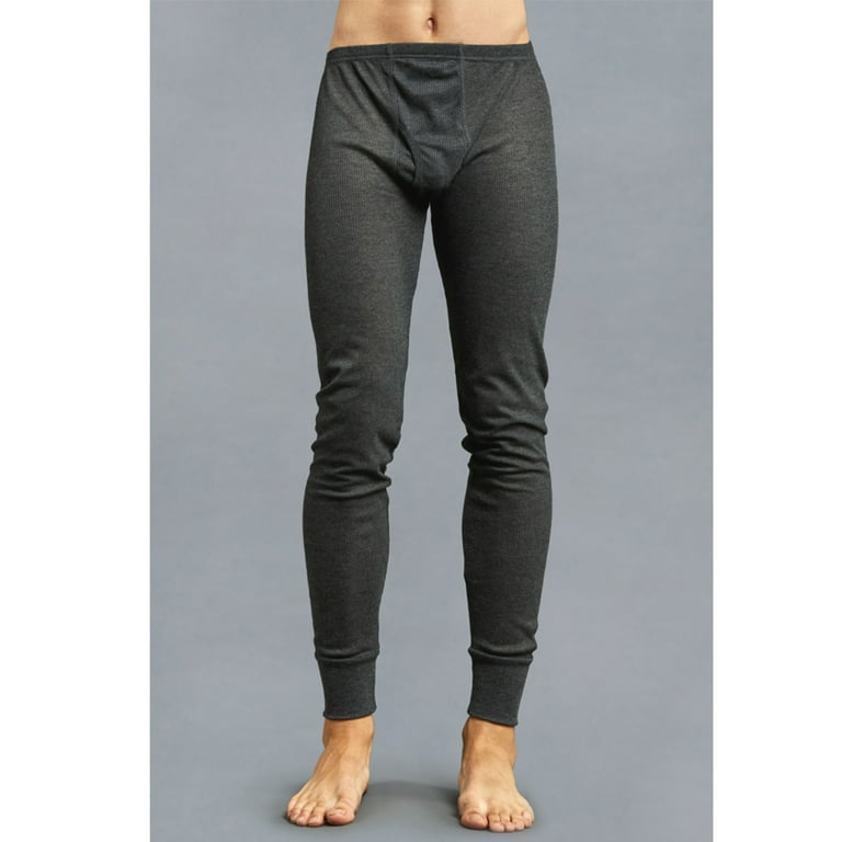 Knocker Mens Thermal Underwear Set Long Sleeve Top Pajamas Pants