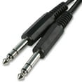 thumbnail image 1 of PRO SIGNAL - 6.35mm (1/4") Stereo Jack Plug to Plug Lead, 2m Black, 1 of 1