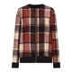 thumbnail image 1 of Chaquetas de Mujer Informales con Cremallera, de Franela A Cuadros, Larga, Holgadas, Ideales para Otoño. Rojo Ladrillo XXL, 1 of 7
