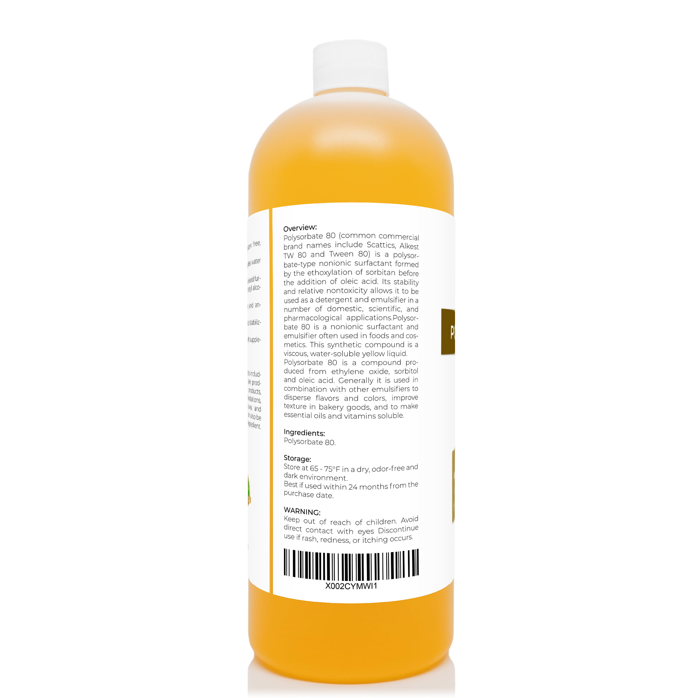  Kyabo Polysorbate 80 - 100% Pure Oil Soap Making