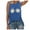 Blue, variant on SDJMa Women’s Sexy Sleeveless Back Tank Tops Women Letters Printing Sleeveless O-Neck Vest Tank Shirt Tunic Blouse Tops
