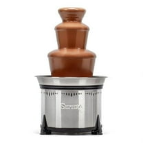 Sephra Classic 18" Home Chocolate Fountain - 6lb capacity, Includes 6x color-coded Metal Fondue Skewers and fondue testing funnel.