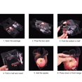 thumbnail image 3 of Visland 5Pcs Storage Box Xmas Style Reusable Waterproof Transparent Christmas Fruit Packaging Box for Party, 3 of 5
