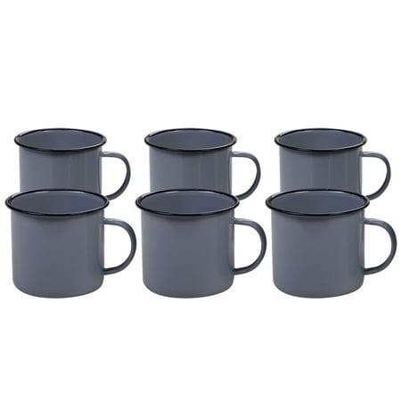 Enamelware Set - Enamelware Grey Set/6 Mug