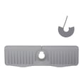 thumbnail image 1 of 2024 New Kitchen Sink Faucet Mat Silicone Drain Mat Sink Tray Protector Kitchen Sink Bathroom Faucet Protector Mat, 1 of 5