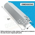 thumbnail image 3 of Set of Porcelain Steel Cooking Grid and Three Stainless Steel Replacement Heat Plates for Charbroil Classic 360 3-Burner, G215-0203-W, 463742418, 3 of 8