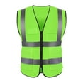thumbnail image 2 of SPRING PARK VHigh Visibility Reflective Safety Vest Customize Logo Hi Vis Vest Outdoor Protective Workwear for Outdoor, 2 of 7