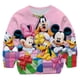 thumbnail image 2 of Bebé niños niñas Mickey Mouse sudaderas con capucha moda Minnie sudaderas niños niños manga larga dibujos animados niños Anime estampado 3D ropa 4T Gao Jinjia LED, 2 of 2